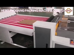 دستگاه پارتیشن جعبه دستگاه بسته بندی کارتن اتوماتیک برای مقوا راه راه