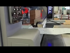 دستگاه ساخت جعبه پیتزا قابل سفارشی با چاپ 1-5 رنگ و رول پرینتر 300-800 میلی متر