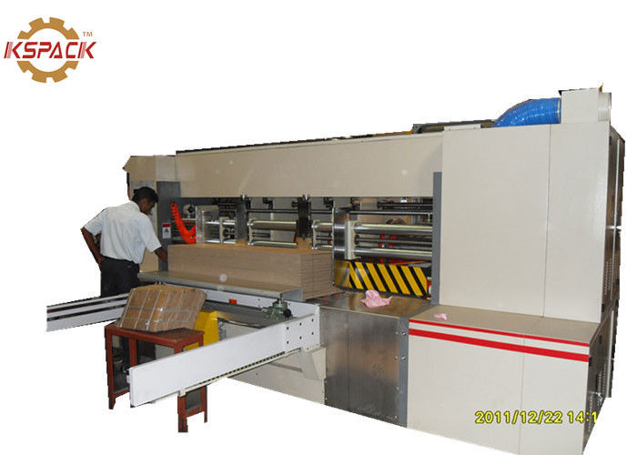 Full Automatic Rotary Slotter Machine For Corrugated Carton Pizza Box