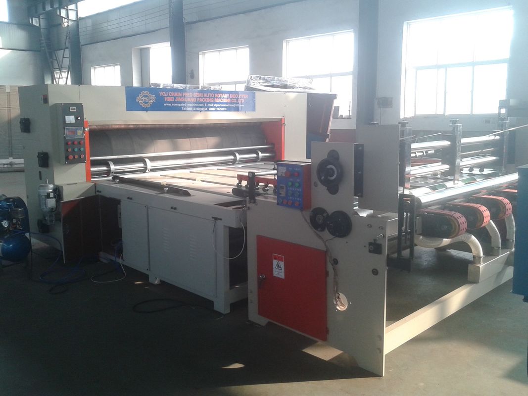 Semi Auto 3 Phase 380v Corrugated Die Cutting Machine