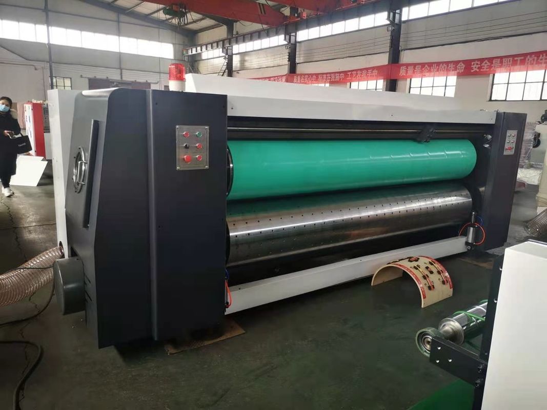 Standard 380V Automatic Rotary Corrugated Box Die Cutting Machine Pizza Box Making
