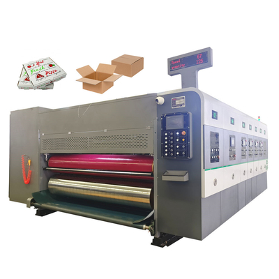 ماشین چاپ جعبه فلیکسو فول کامپیوتری 4 رنگ چاپگر Slotter Die Cutter Machine